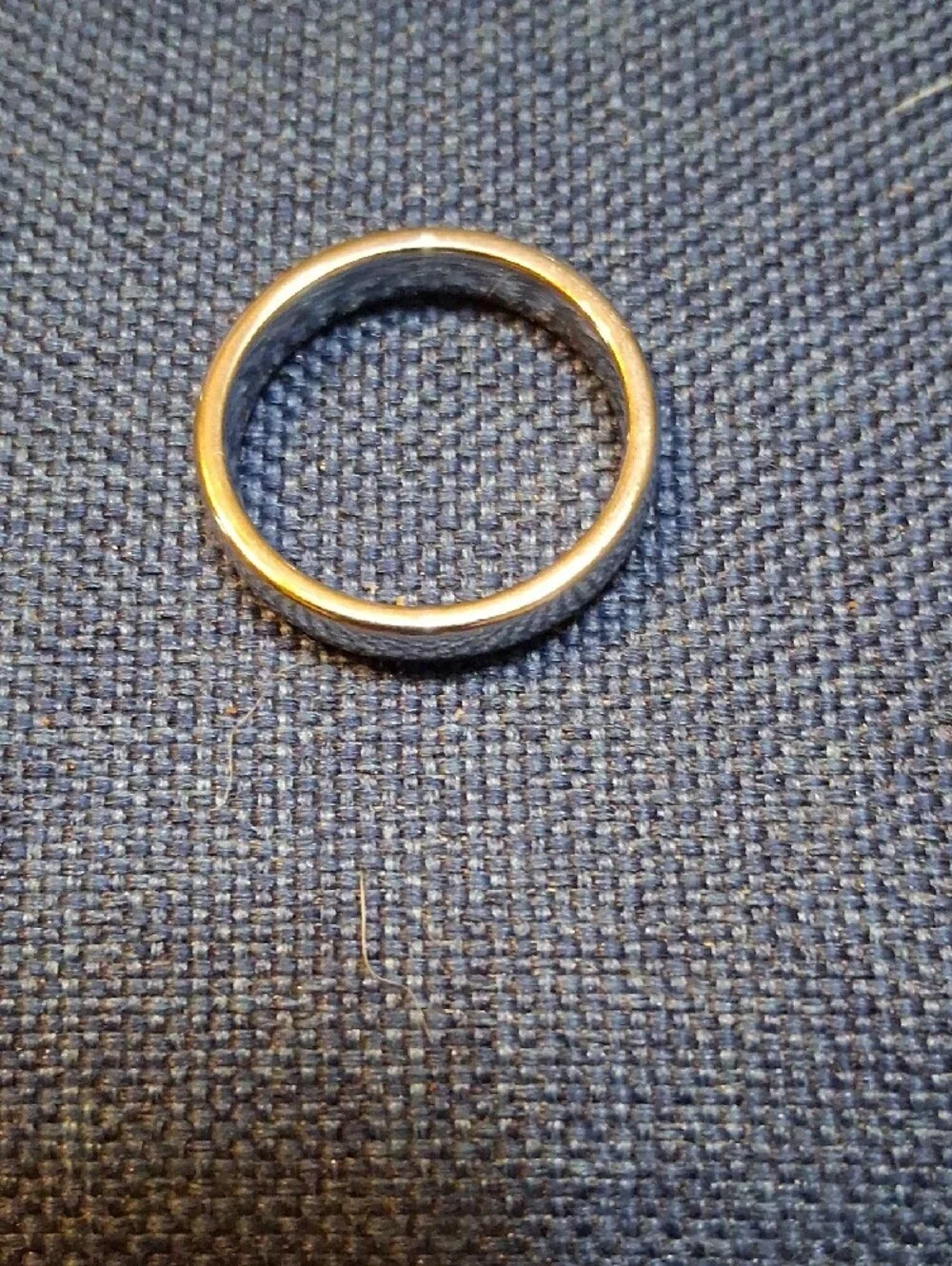 Stainless Steel Silver Classic Band Thumb Ring in Silver